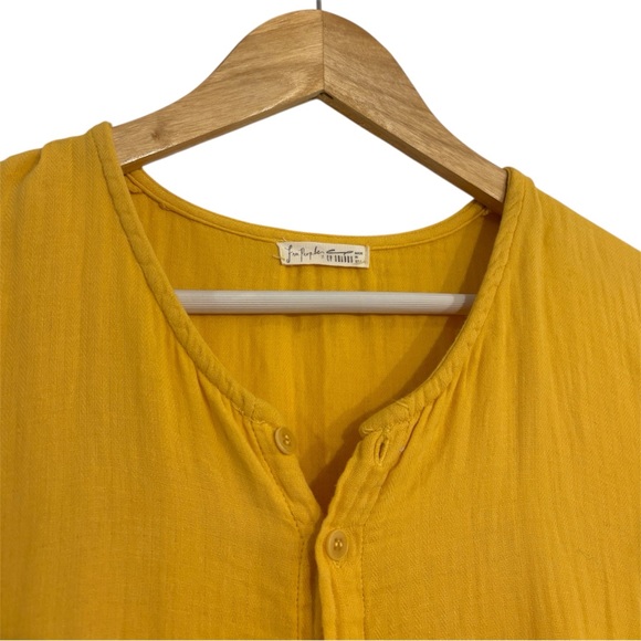 Free People x CP Shades Tory Gauze Cotton Tunic Dress Size S - Picture 3 of 9